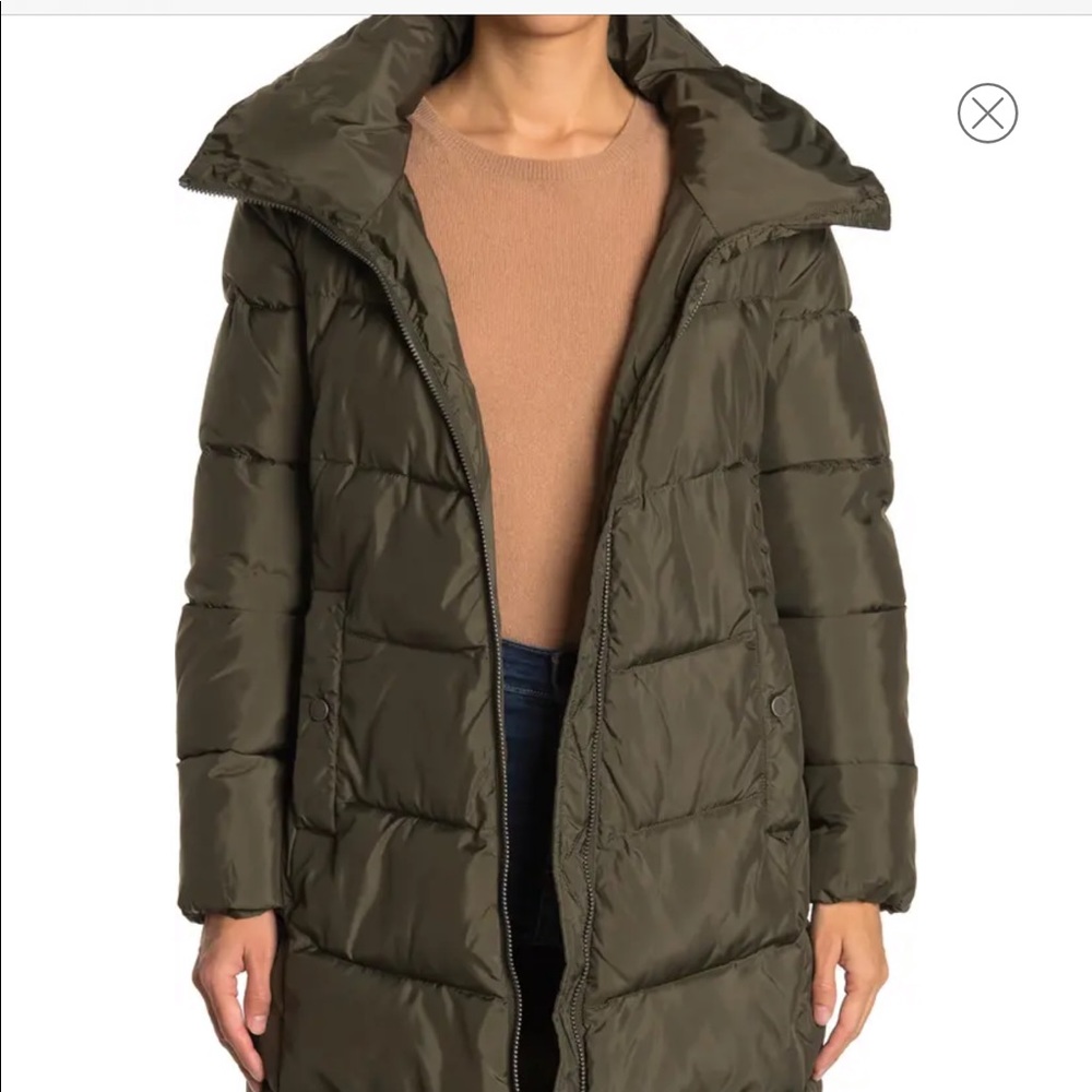 Lucky Brand Hooded Puffer Jacket